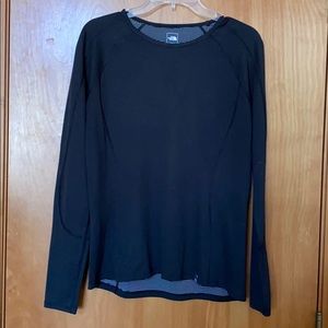 Black TNF baselayer crew